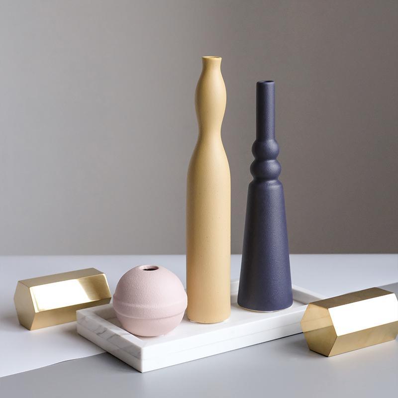 Decoration: A Set Of Seven Vases