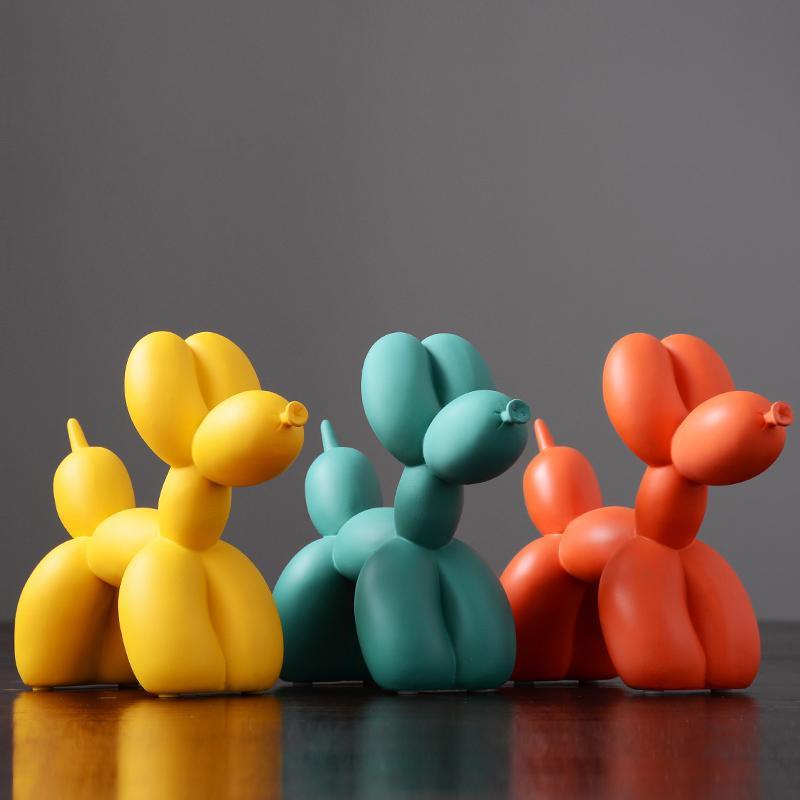 Decoration: A Set Of Three Balloon Dogs
