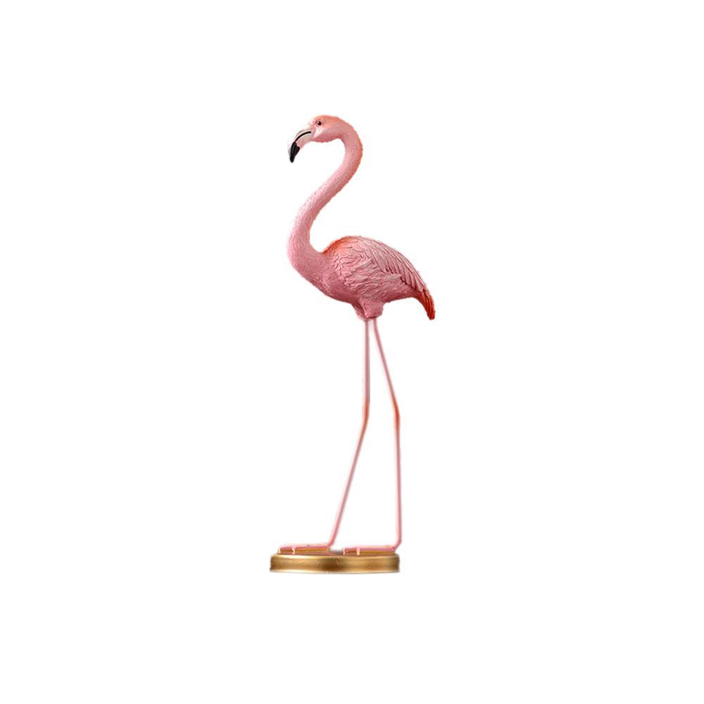 Decoration: A Set Of Three Flamingo Decoration