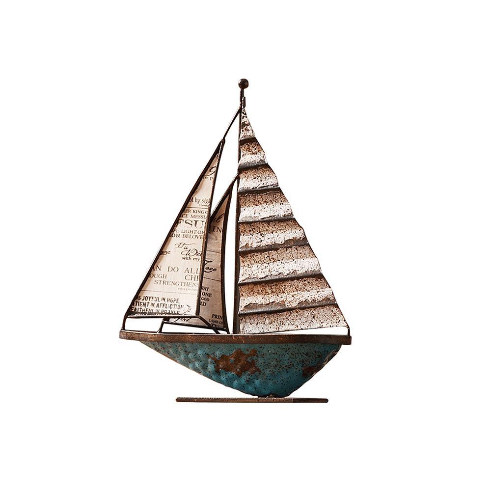 Decoration: A Set Of Three Sailboats