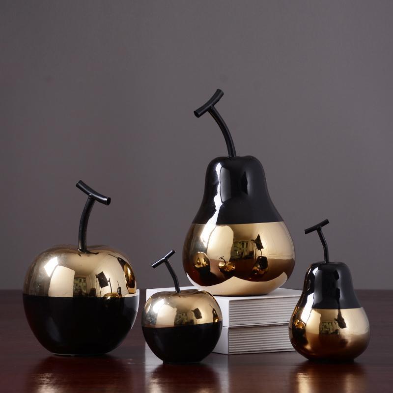 Decoration: A Set Of Two Apple and Two Pears