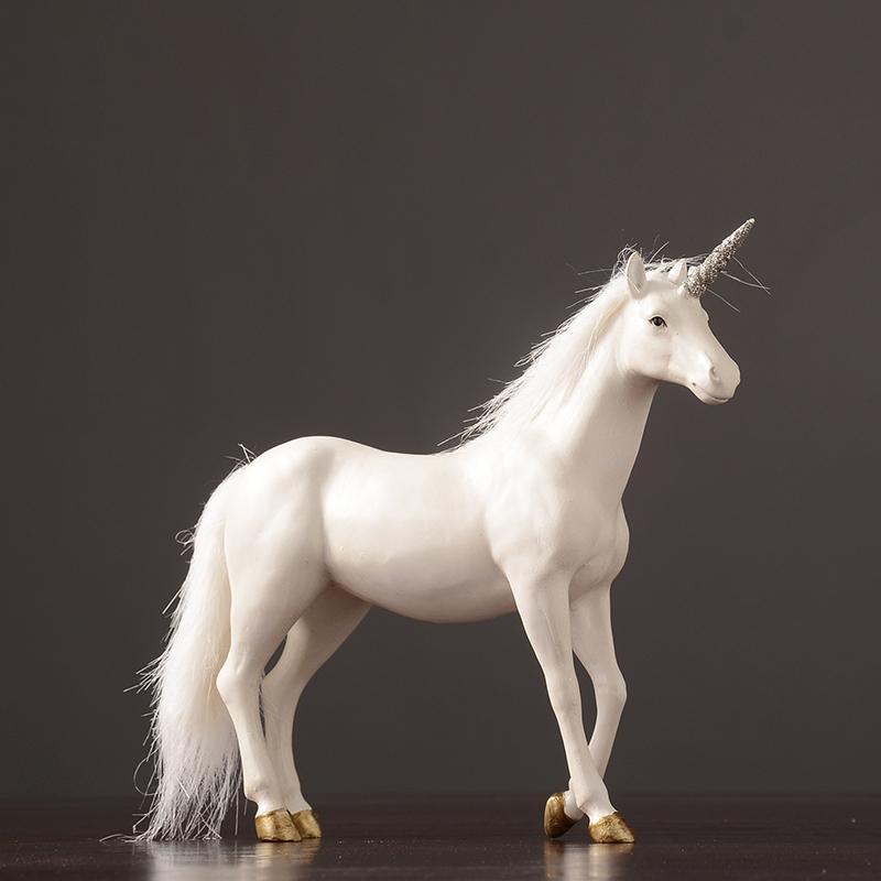 Decoration: A Set Of Two Unicorn