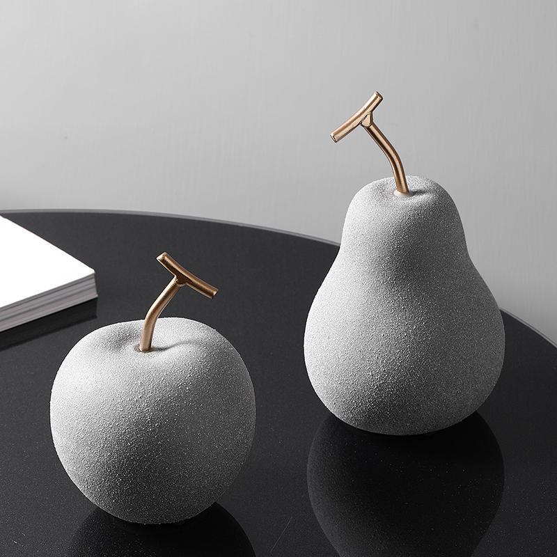 Decoration: Pear And Apple