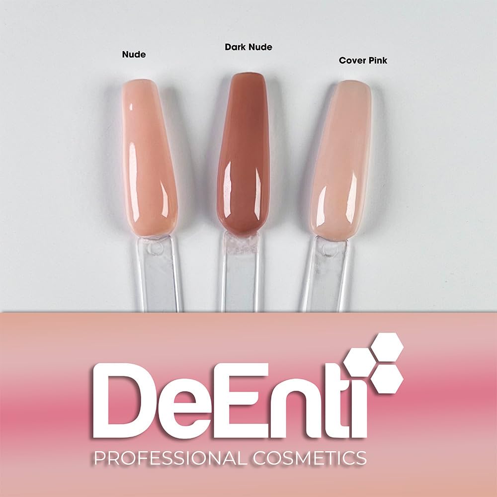 DeEnti Acrylic Nail Powder 2oz Natural Pink – Bubble-Free, Long-Lasting Nail Powder for Carving & Extensions