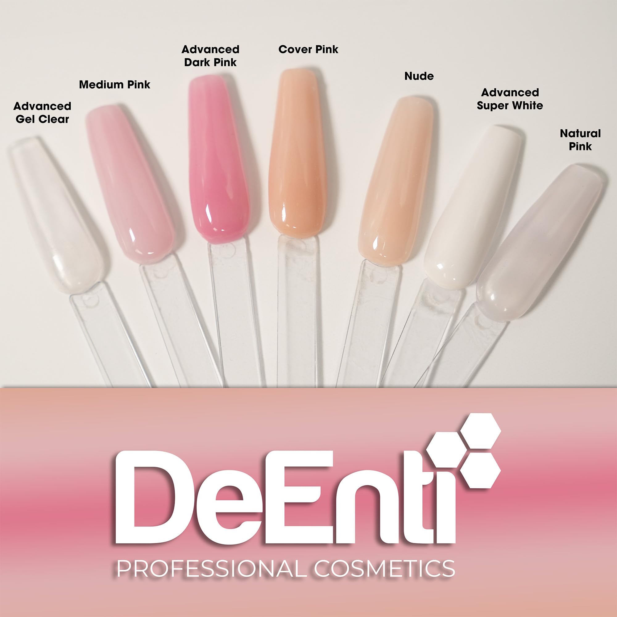 DeEnti Acrylic Nail Powder 4oz Natural Pink – Professional-Grade, Bubble-Free, Chip-Resistant for Extensions