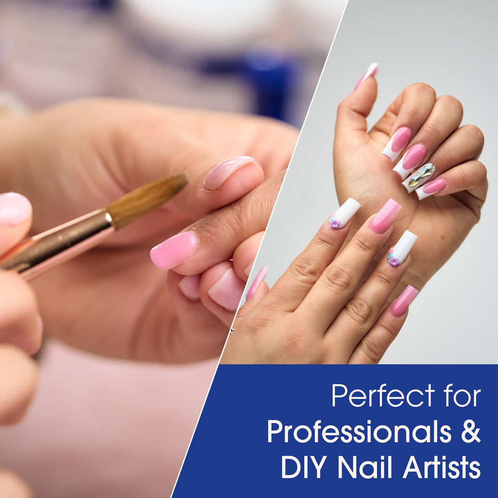 DeEnti Nomma Plus Professional Liquid Monomer – Non-Yellowing EMA Nail Liquid (8oz)
