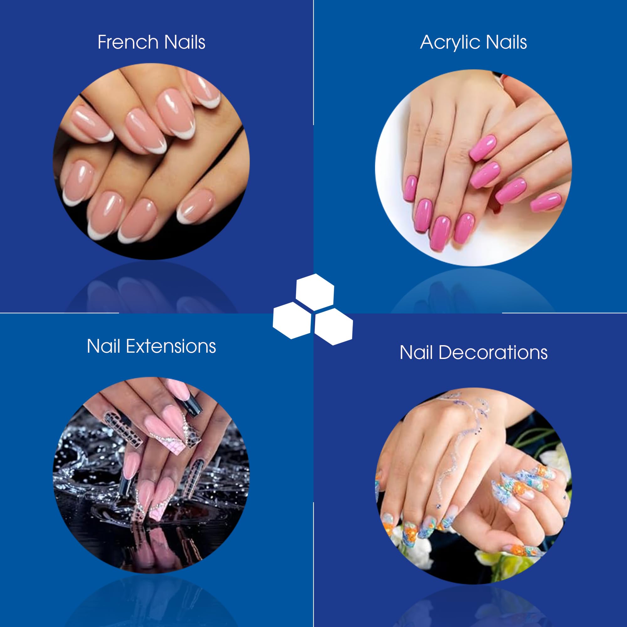 DeEnti Nomma Plus Professional Liquid Monomer – Non-Yellowing EMA Nail Liquid (8oz)