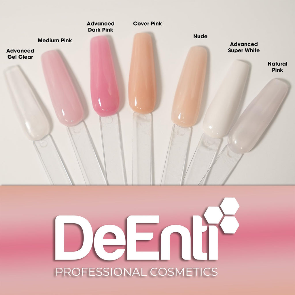 DeEnti Acrylic Nail Powder 2oz Dark Pink – Bubble-Free, Long-Lasting Nail Powder for Extensions & Overlays