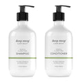 Deep Steep Gentle Clarifying Shampoo & Conditioner – Tea Tree, Peppermint, Aloe | Sulfate-Free & Vegan