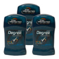 Degree Cool Rush Deodorant 3-Pack, 1.7 oz (50 ml) for Men