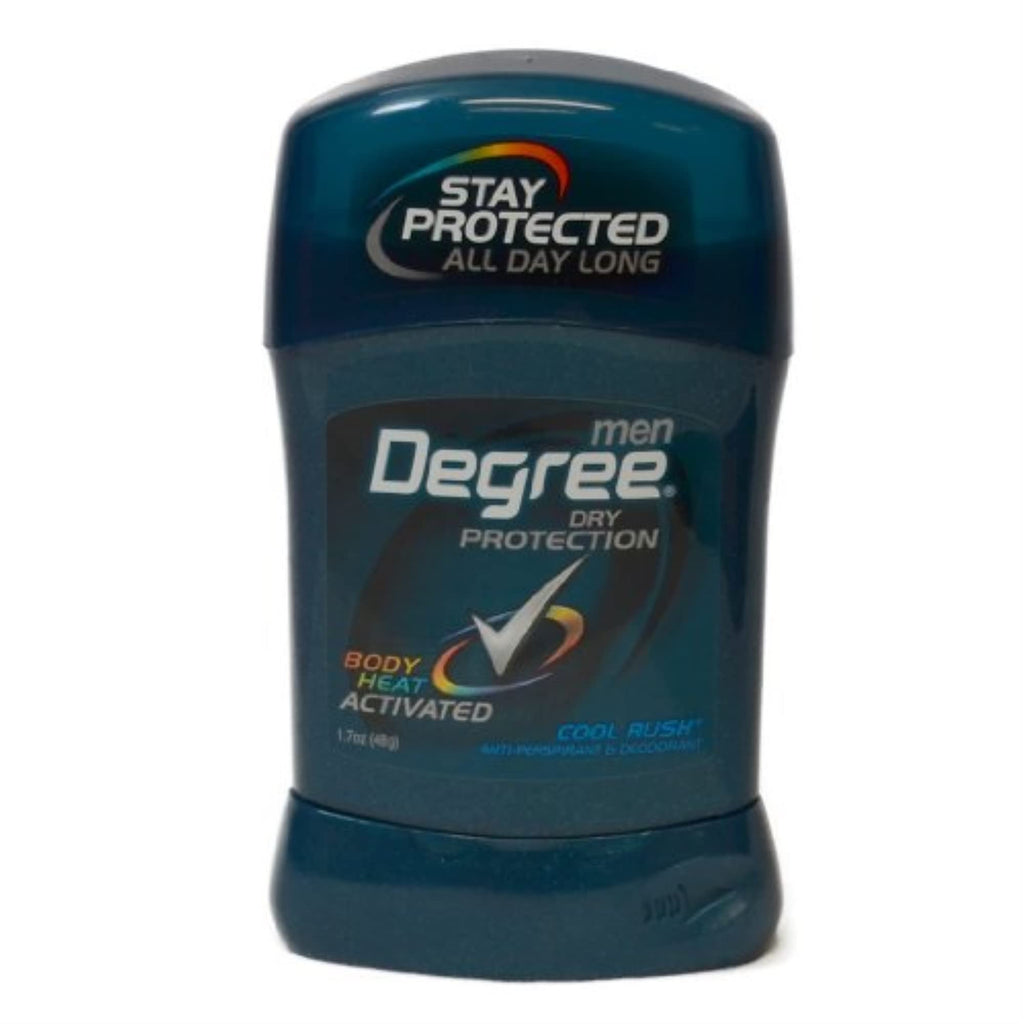 Degree Cool Rush Deodorant 3-Pack, 1.7 oz (50 ml) for Men