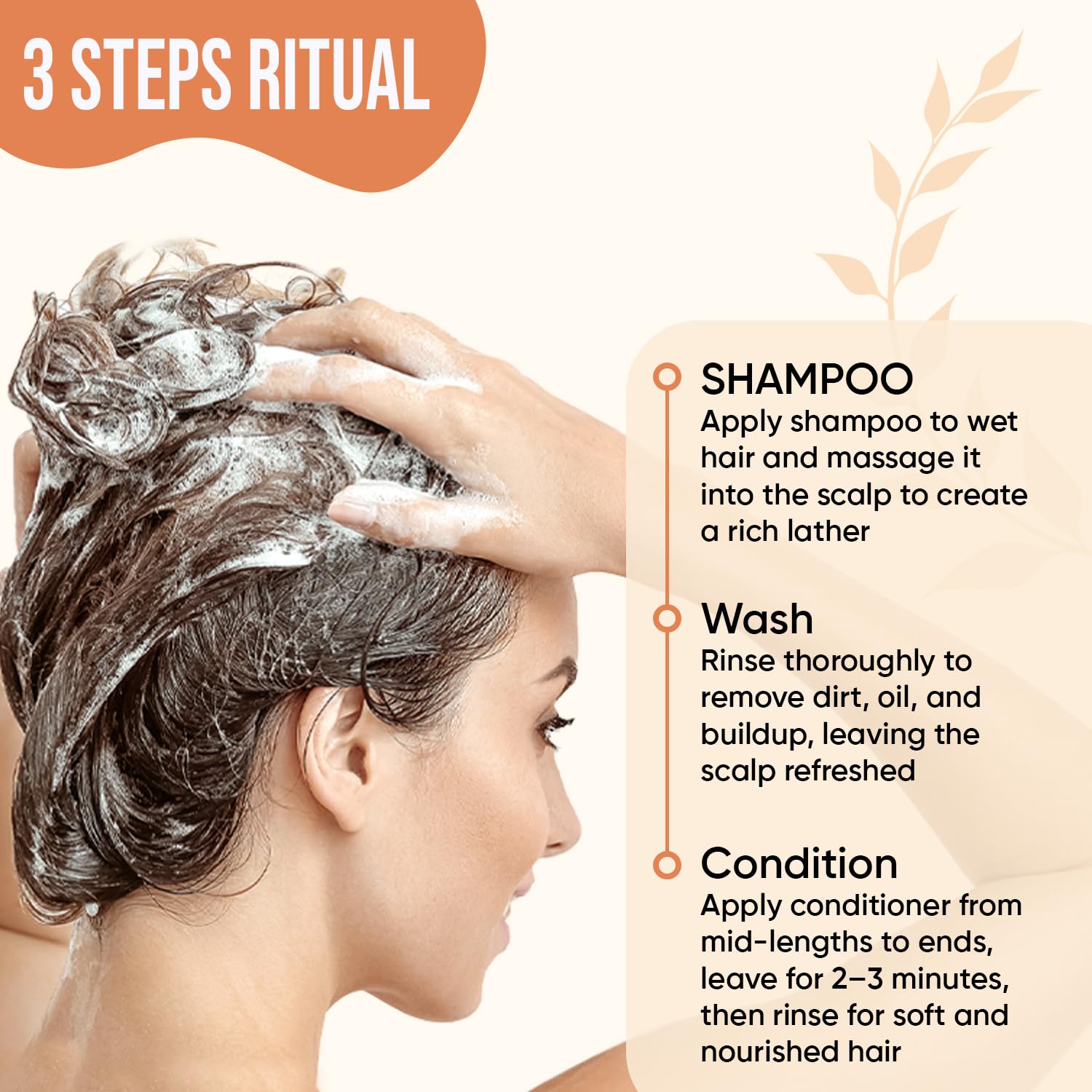 DEL SUR Hair Strengthening Shampoo & Conditioner Set | Camellia Japonica, Niacinamide, Provitamin B5 & Biotin – 16 fl oz Each