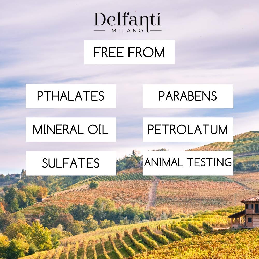 Delfanti-Milano Vitamin C & Shea Butter Night Cream | Nourishing Face & Neck Moisturizer | Made in Italy
