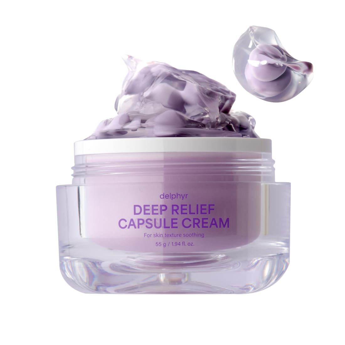 delphyr Deep Relief Capsule Cream – Bakuchiol + Niacinamide 5% + Ceramide | Soothing, Hydrating Vegan Skincare