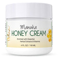 Deluvia Manuka Honey Cream | Hydrating & Soothing Moisturizer for Sensitive Skin | 4 oz