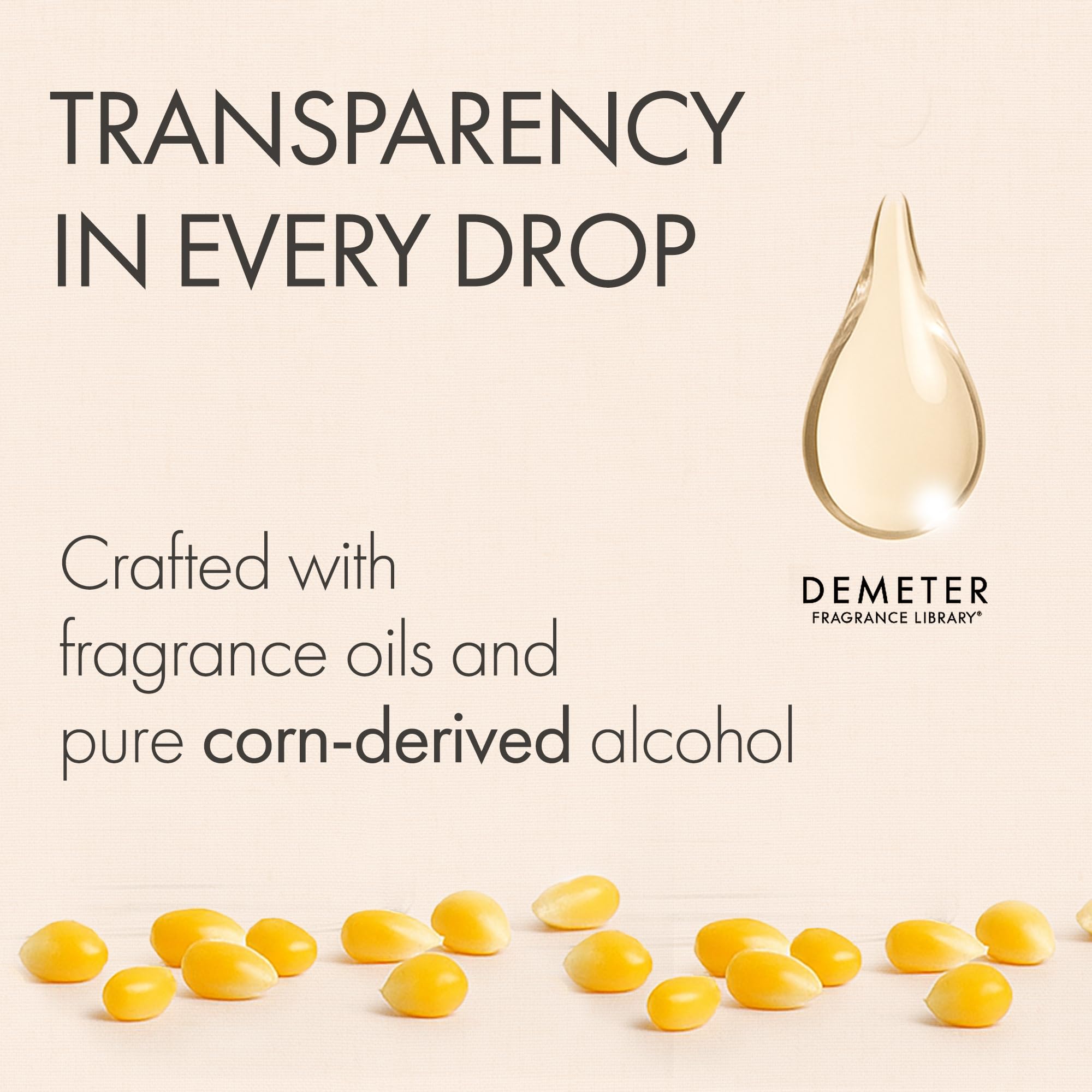 DEMETER Natural Perfume Spray Cologne – Linen, Unisex, 1 oz