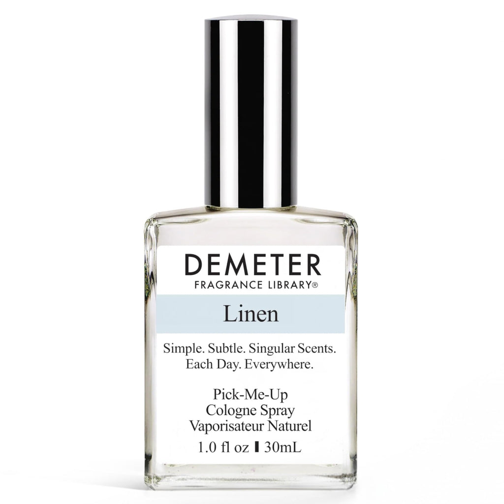 DEMETER Natural Perfume Spray Cologne – Linen, Unisex, 1 oz