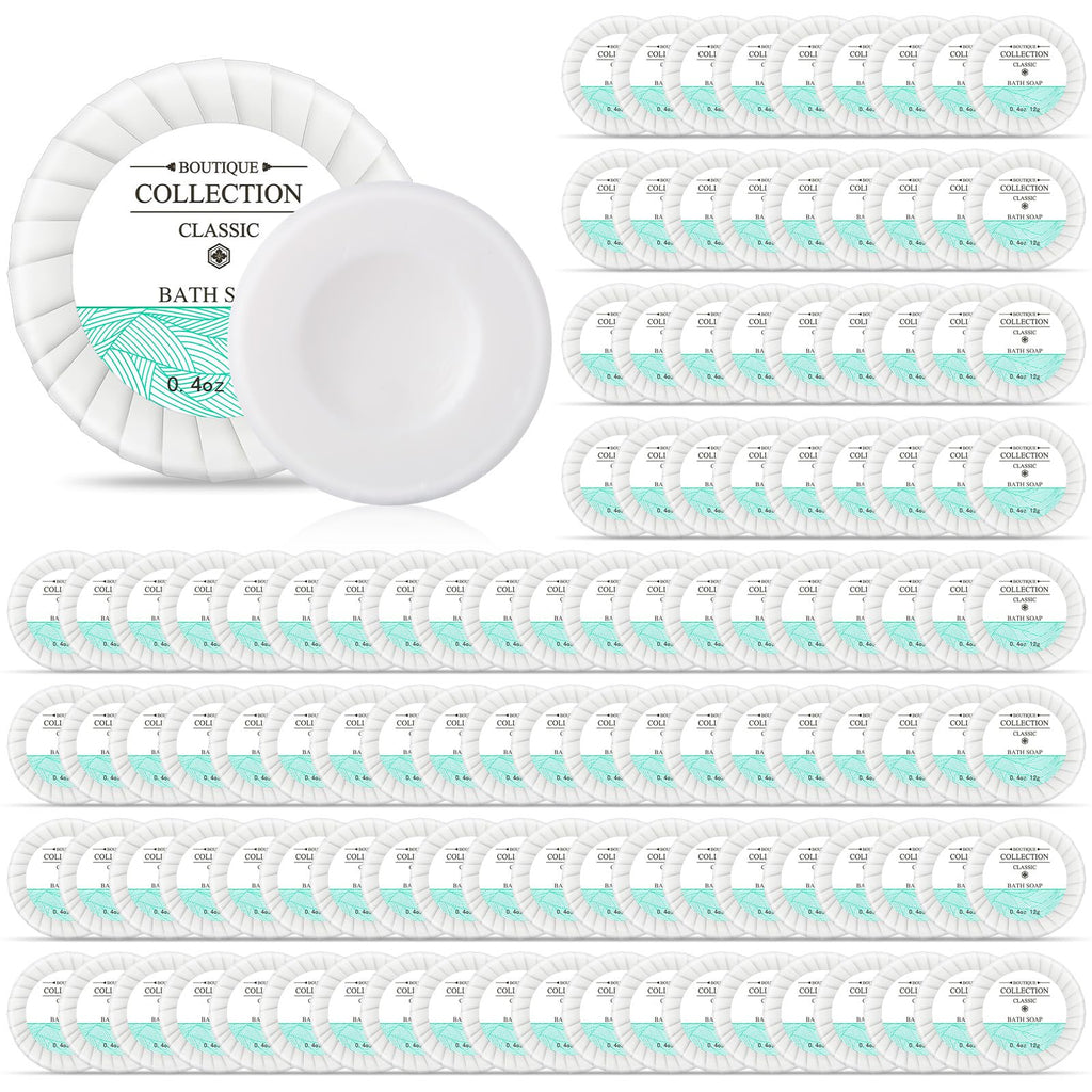Demissle 500 Pcs Mini Soap Bars – Coin-Size Hotel Soap, Bulk Pack