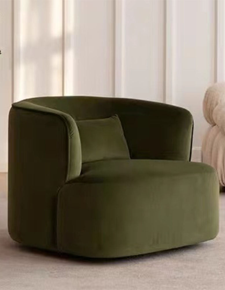 Janet Armchair, Velvet/Boucle