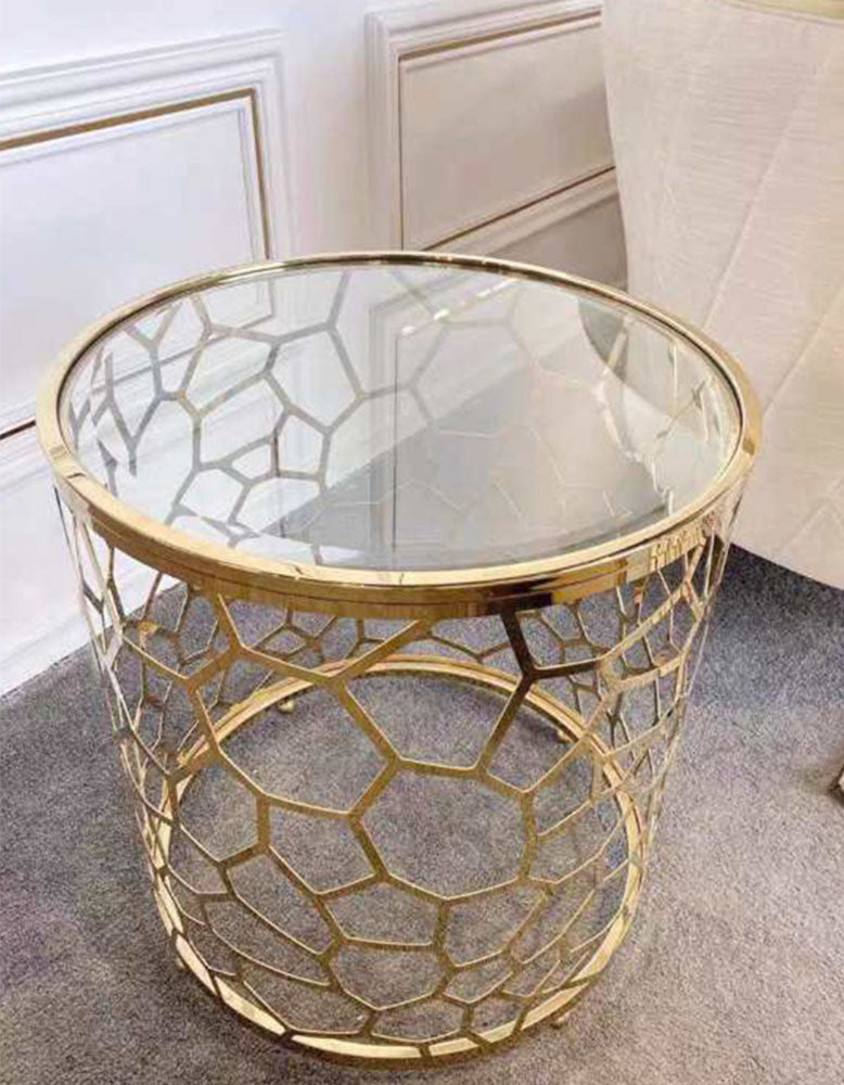 Nested Glass Side Table