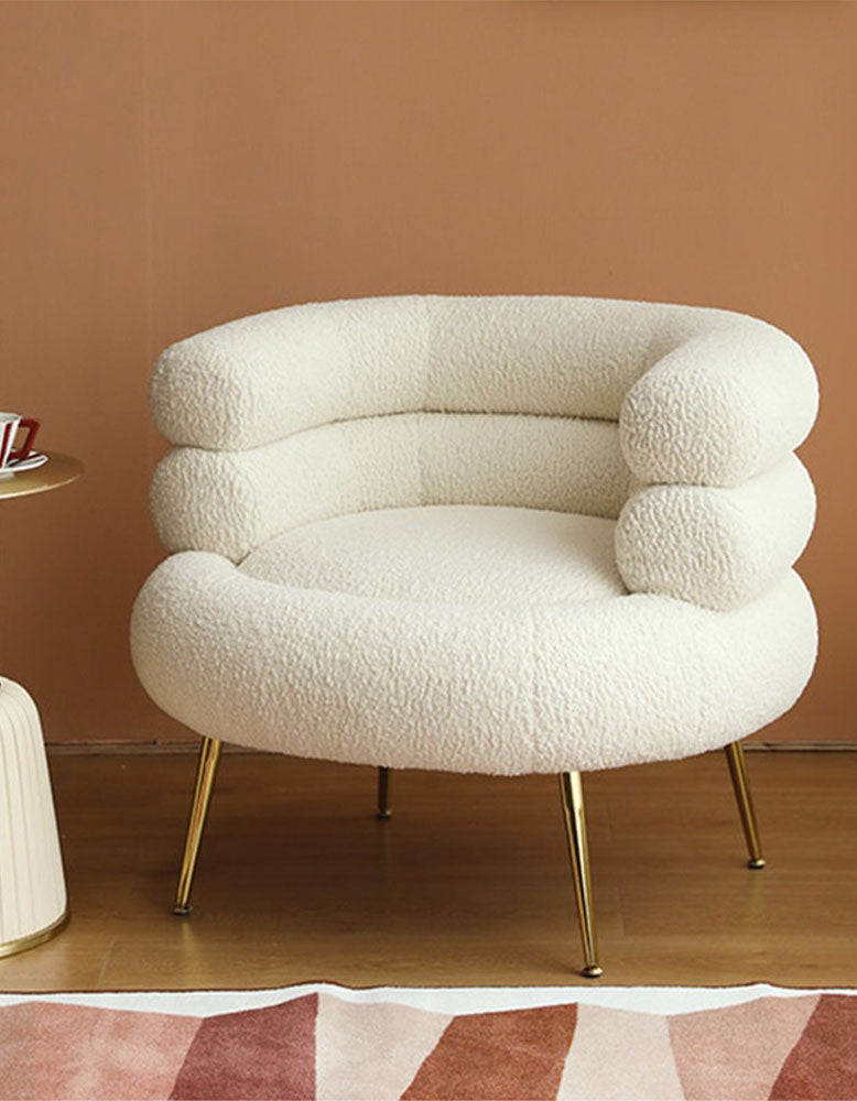 Demure Armchair, Boucle