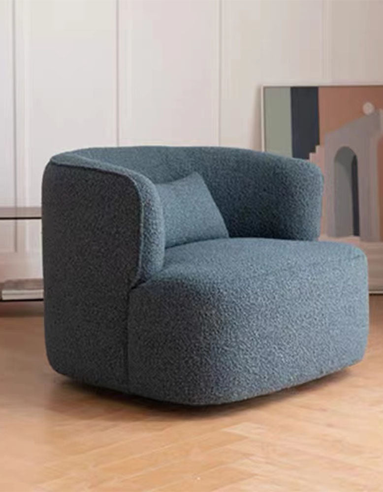 Janet Armchair, Velvet/Boucle