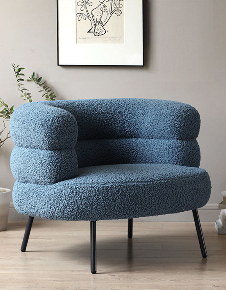 Demure Armchair, Boucle
