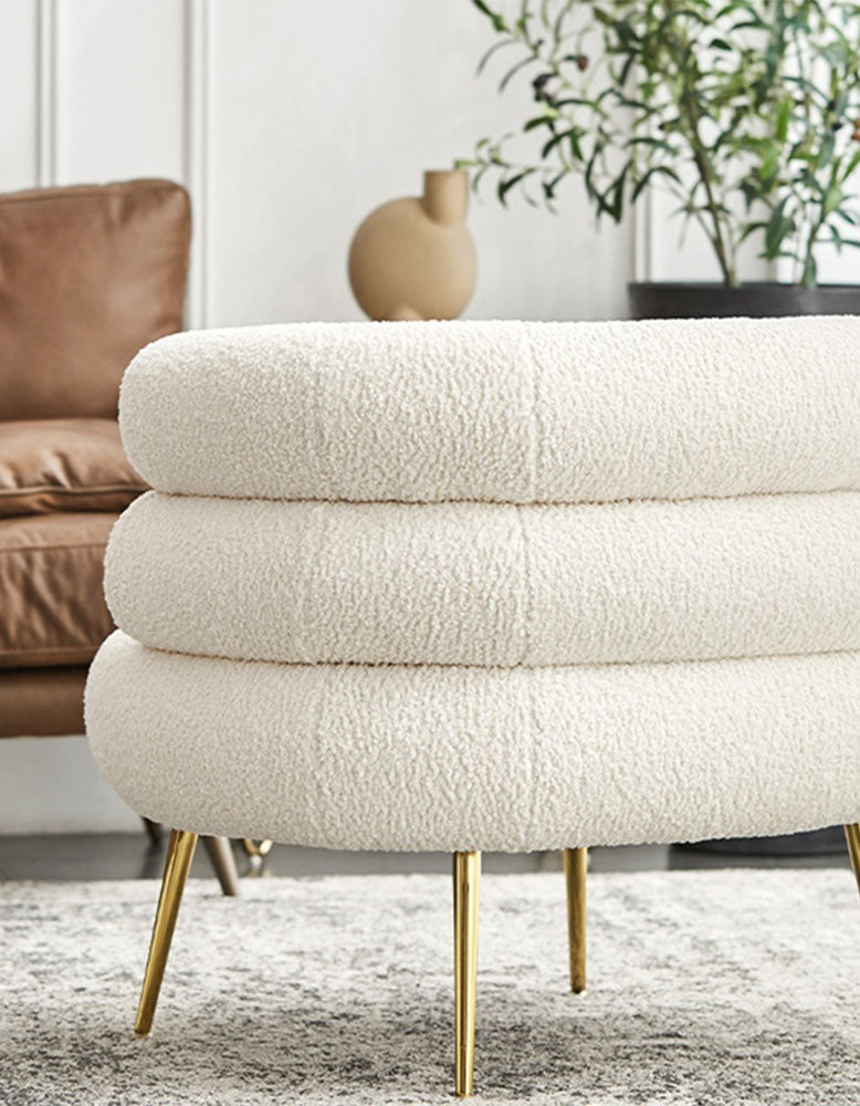 Demure Armchair, Boucle