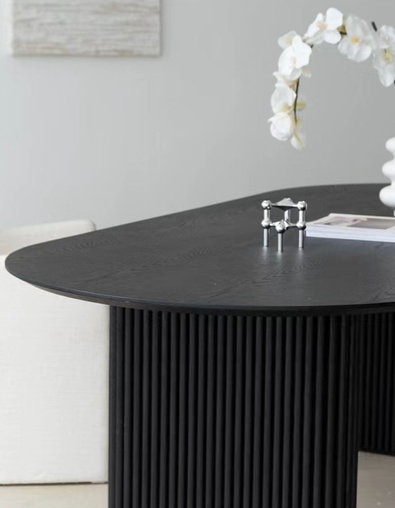 Ivar Oval Dining Table, Solid Wood