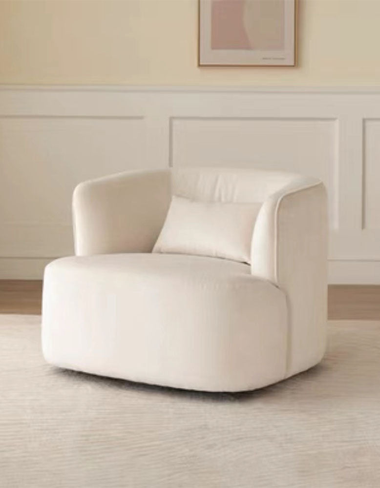 Janet Armchair, Velvet/Boucle