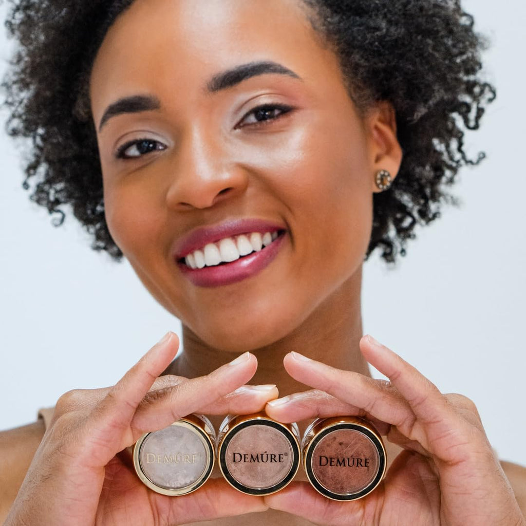 Demure Mineral Eye Shadow – Naked Glow Glitter Palette (33 Shimmer Shades)
