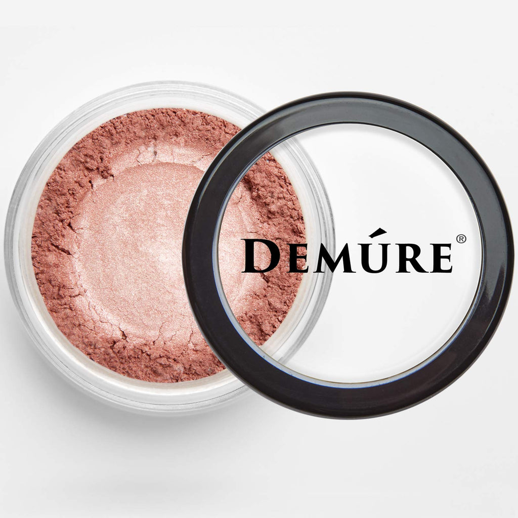 Demure Mineral Eye Shadow Pink Suede | Natural Glitter Eyeshadow