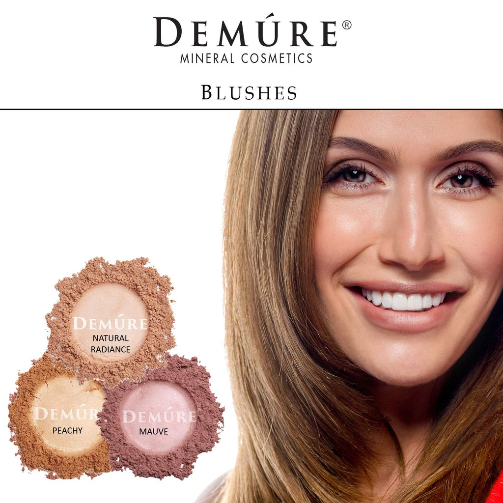 Demure Mineral Blush Mauve – Professional-Grade, Cruelty-Free Loose Powder