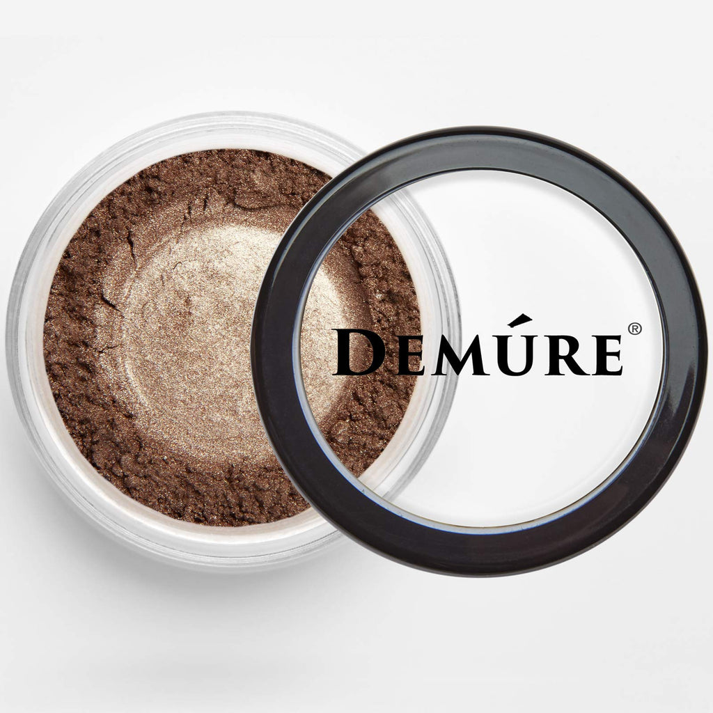 Demure Mineral Eye Shadow – Brownstone Sparkle | 33 Natural Shimmer Minerals