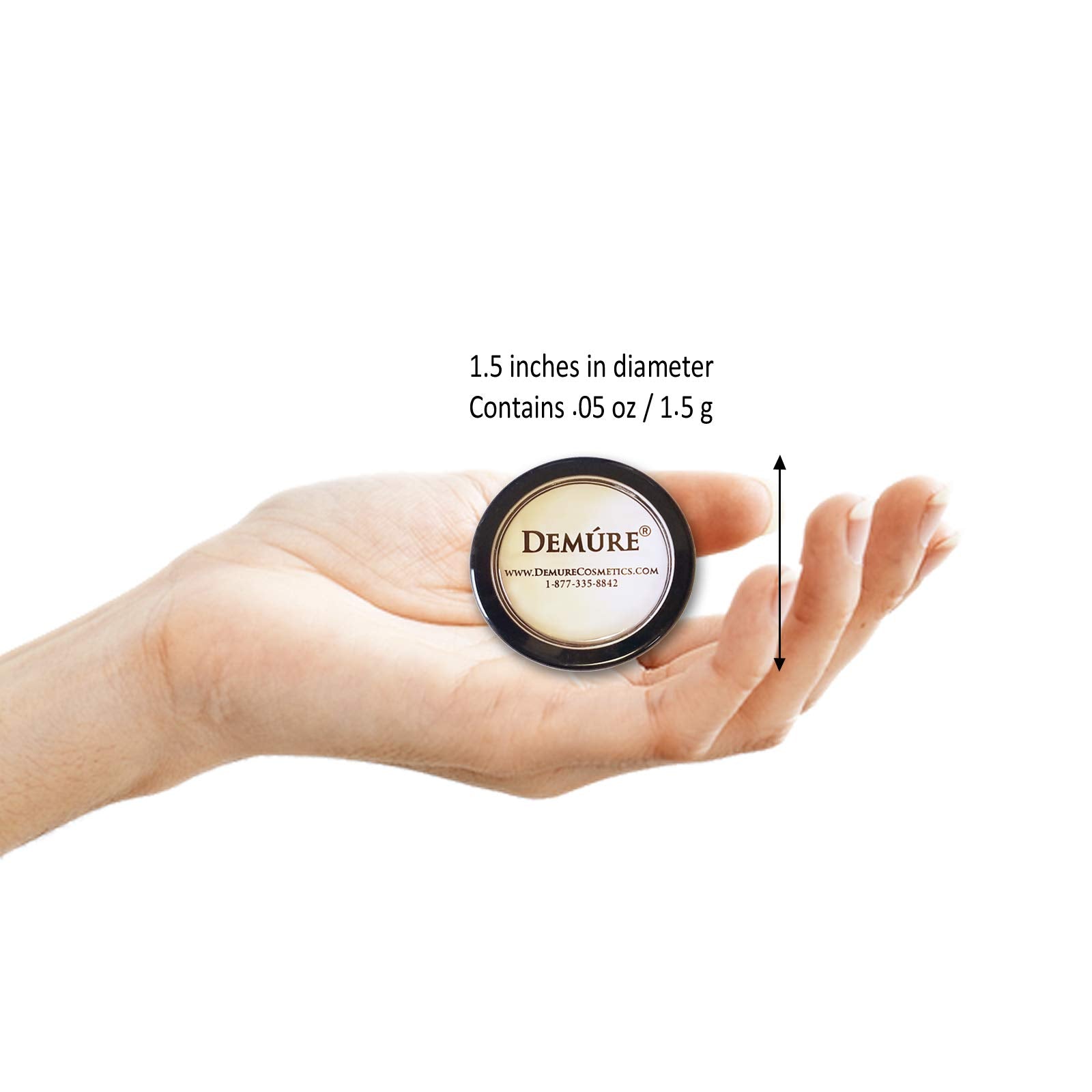 Demure Mineral Eye Shadow – Brownstone Sparkle | 33 Natural Shimmer Minerals