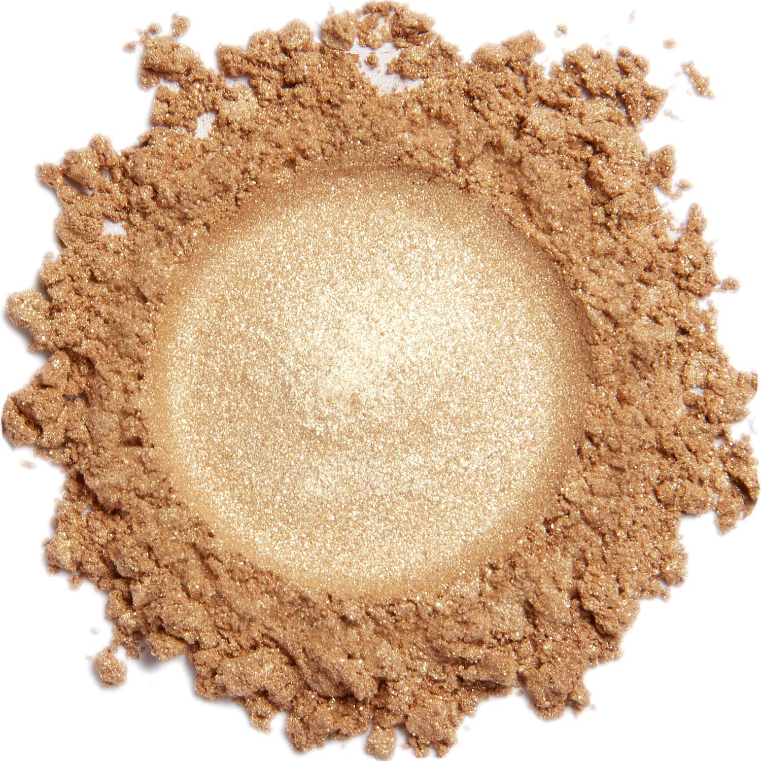 DEMÚRE Mineral Eye Shadow Gold Shimmer — Loose Glitter Eyeshadow