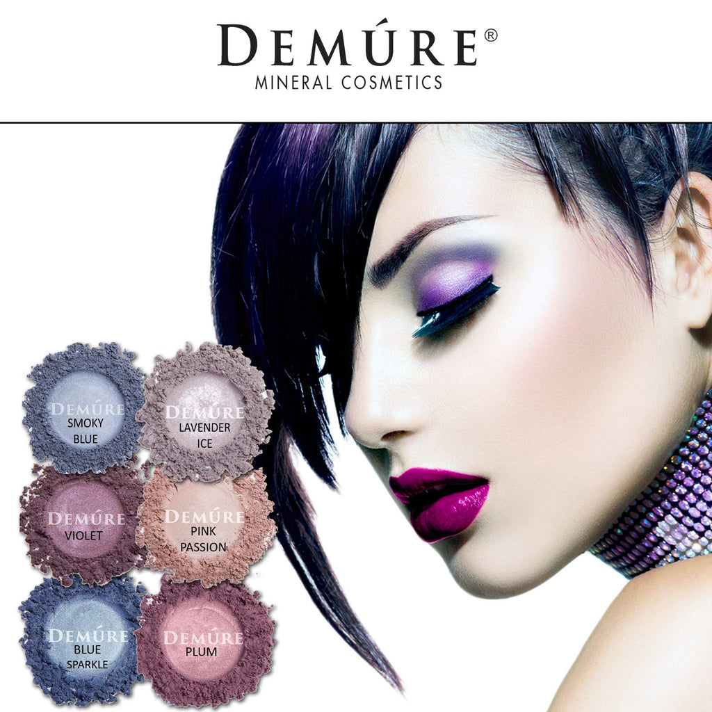 DEMÚRE Demure Mineral Eye Shadow Lavender Ice – Shimmer Loose Powder