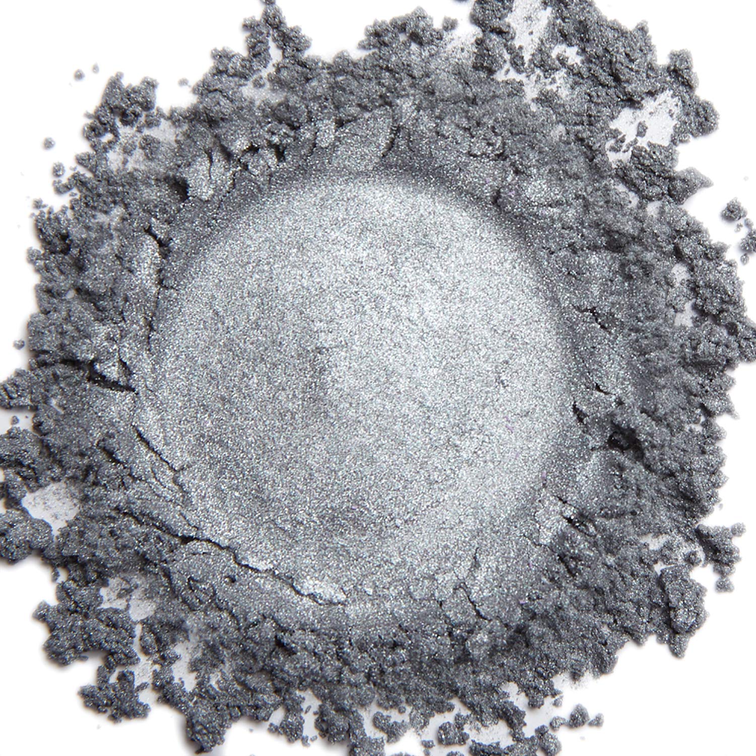 DEMÚRE Demure Mineral Eye Shadow Sterling – Shimmer, Glitter, Natural, Cruelty-Free