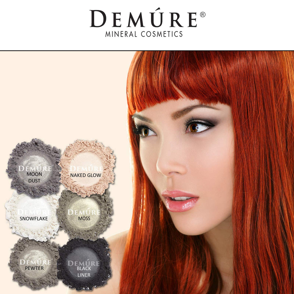 Demure Mineral Eye Shadow – Naked Glow Glitter Palette (33 Shimmer Shades)