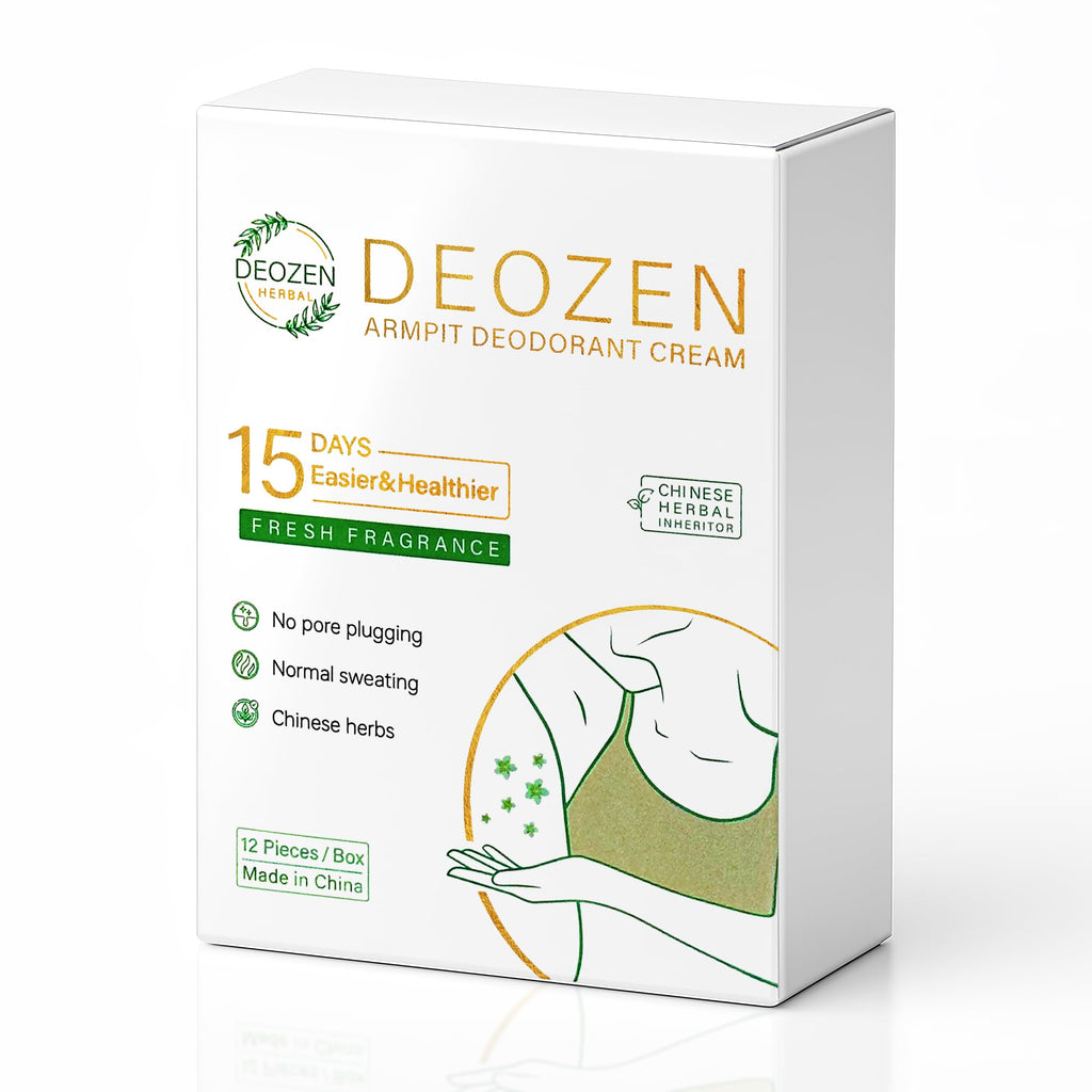 Deozen Armpit Aluminum-Free Deodorant Cream — 6-Month Odor Protection