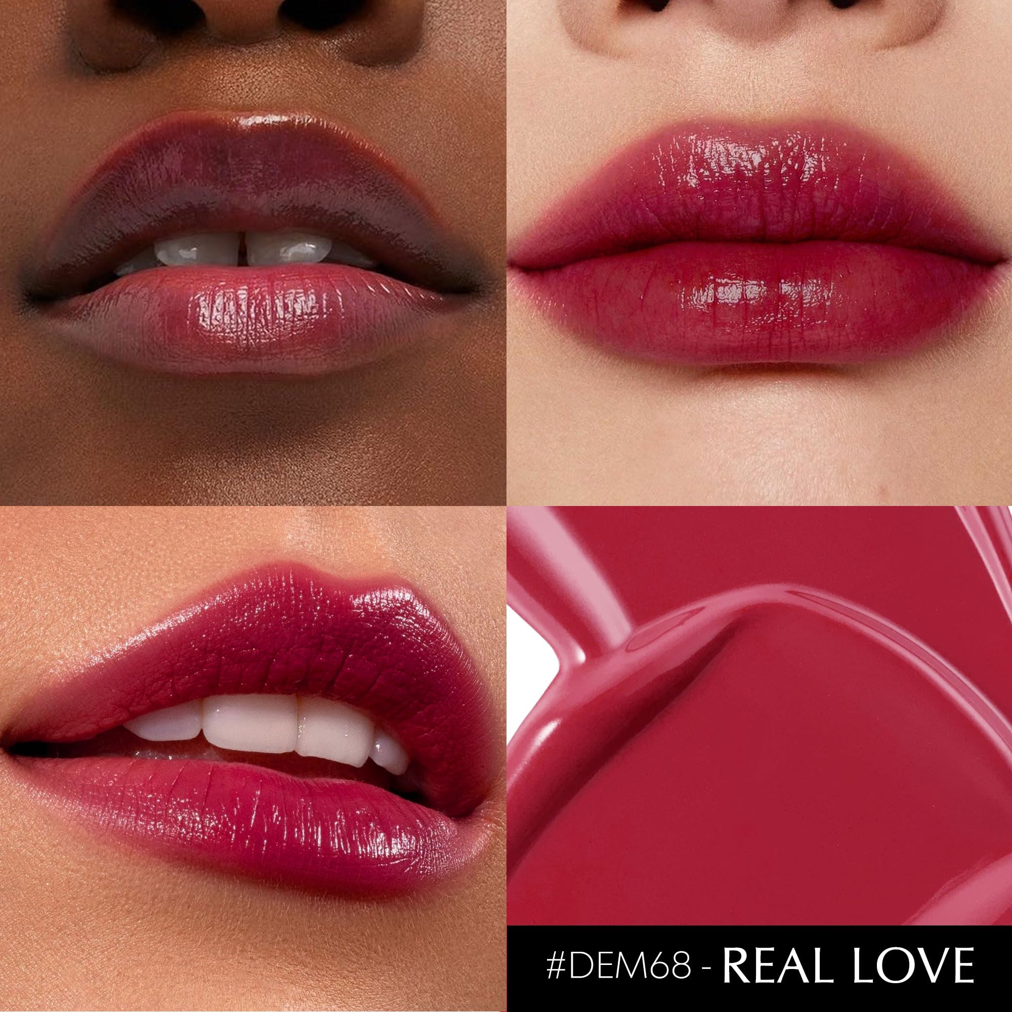Depuplum 3Pc Berry Red Lipsticks Set DM68/72/101 – Hydrating, Long-Lasting