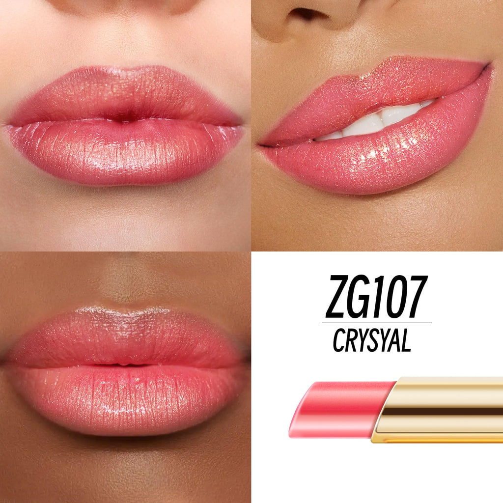 Depuplum Nude Red Pink Lipstick Set – Hydrating, Shimmer Lip Balm & Vegan Lip Gloss (ZG107/108/109)