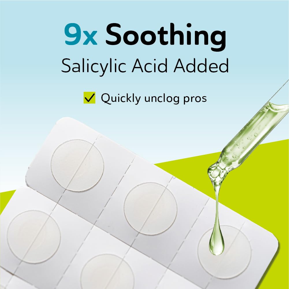 DERMA ANGEL Invisible Salicylic Acid Pimple Patches – 132 Count, 2 Sizes, Clear Hydrocolloid Patches