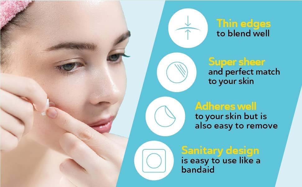 DERMA ANGEL Dark Spot Patches | Hydrocolloid, TXA & CICA – 132 Count (12mm) – Day & Night Use