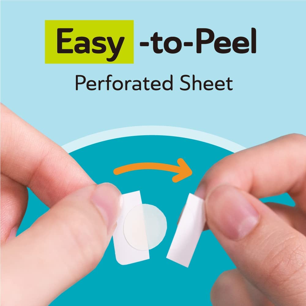 DERMA ANGEL Invisible Salicylic Acid Pimple Patches – 132 Count, 2 Sizes, Clear Hydrocolloid Patches