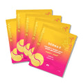 Derma E Vitamin C Bright Eyes Hydro Gel Under Eye Patches – 10 Ct (5 Pairs) Allantoin, Caffeine & Vitamin B3