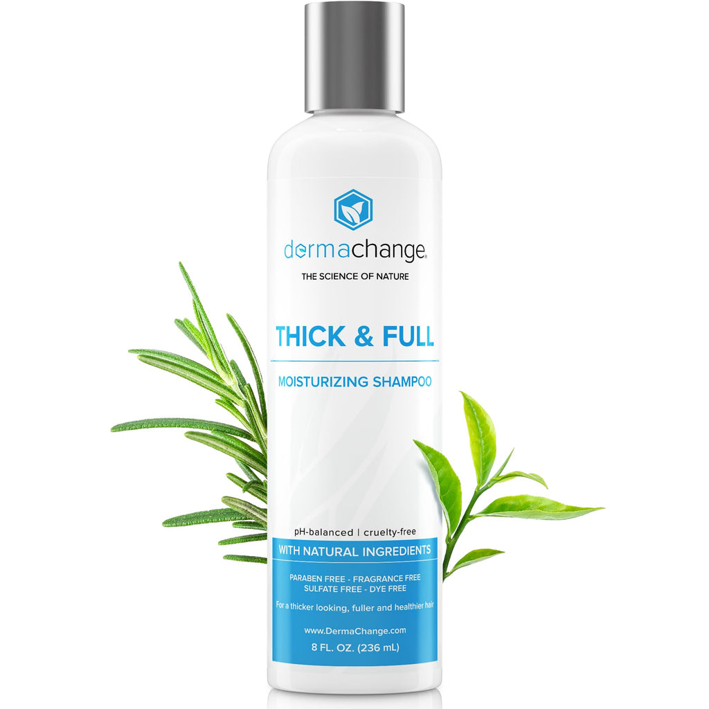 DermaChange Hair Growth Shampoo for Thinning Hair – Volumizing & Sulfate-Free