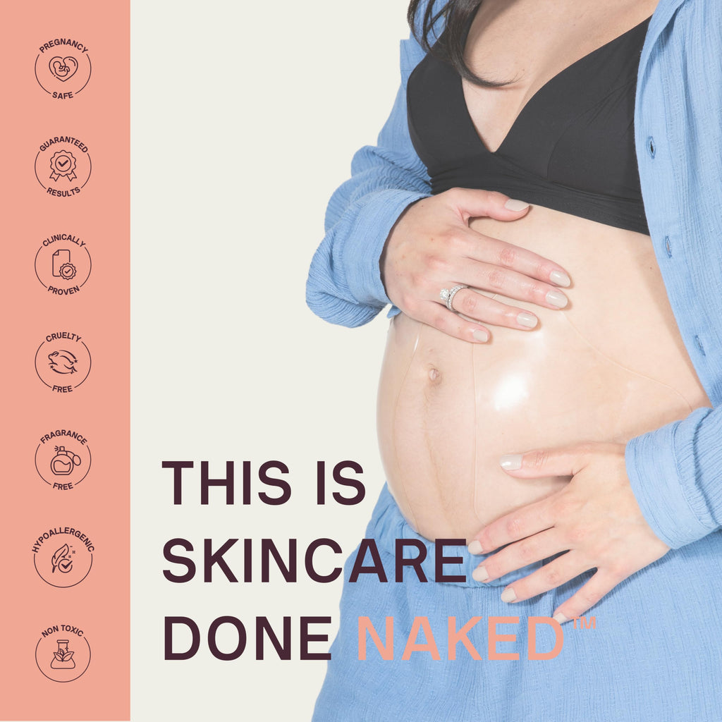 Dermaclara Large Silicone Body Patch – Pregnancy Stretch Marks & C‑Section Scar Coverage | Reusable 30x
