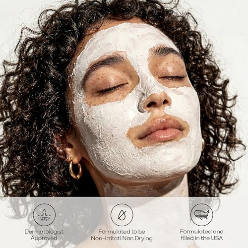 DERMAdoctor Ain't Misbehavin' 10% Sulfur Acne Mask - Oil-Absorbing Facial Treatment (2.3 fl oz)