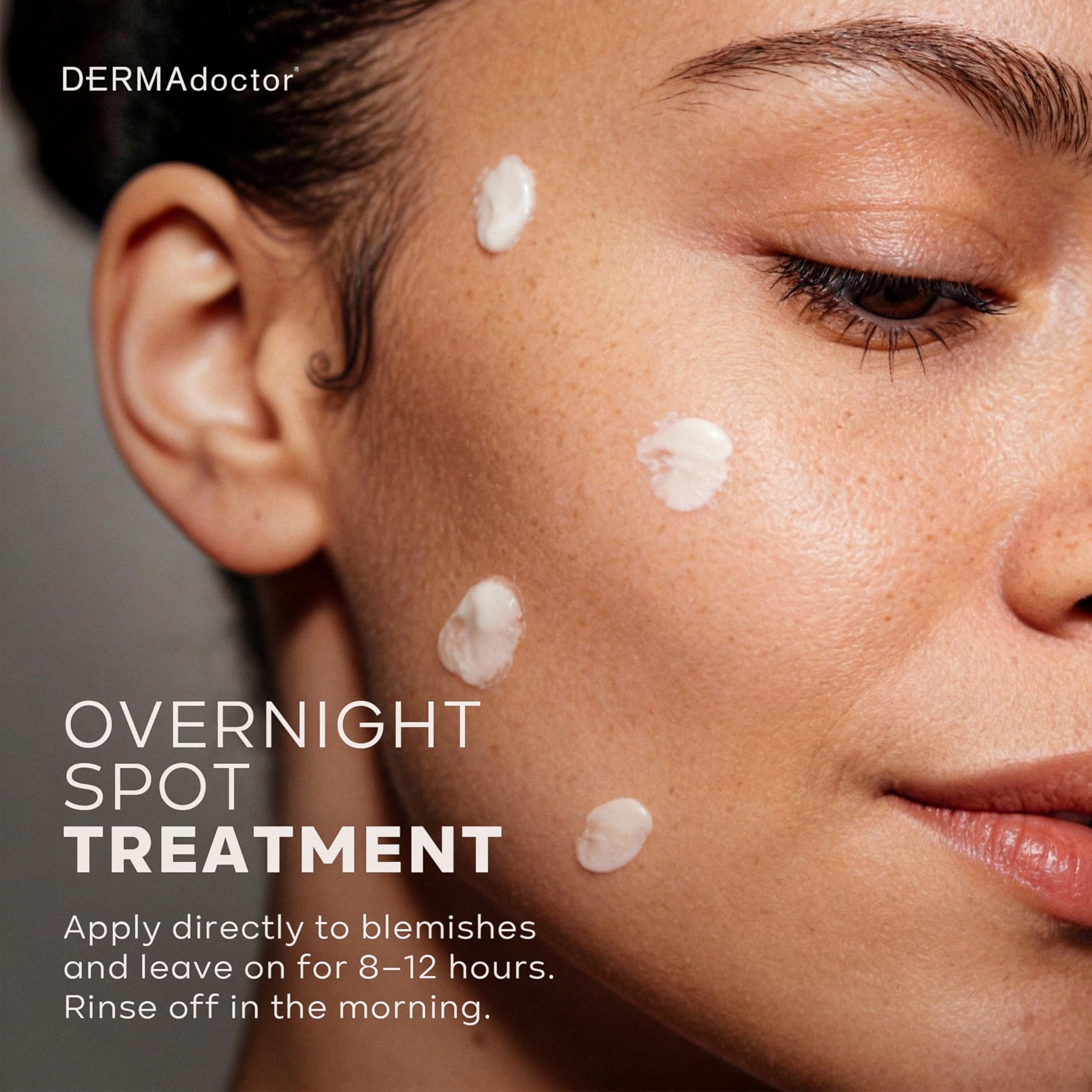 DERMAdoctor Ain't Misbehavin' 10% Sulfur Acne Mask - Oil-Absorbing Facial Treatment (2.3 fl oz)